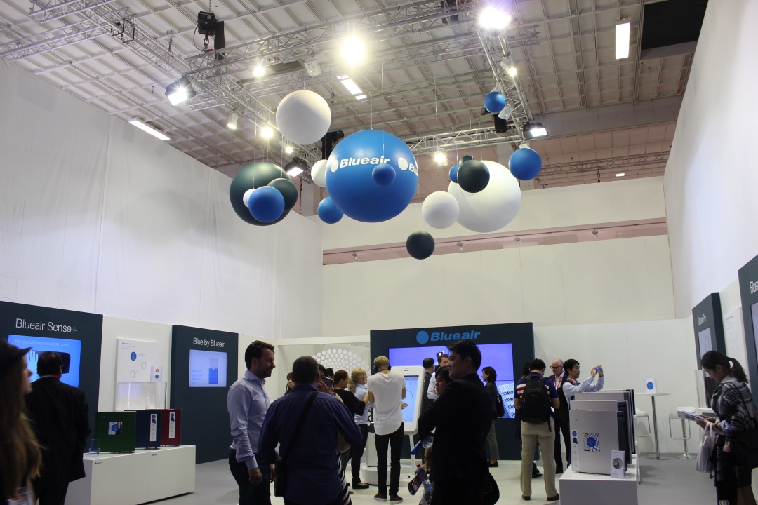2016 IFA Blueair展馆空气净化机呈现智能化