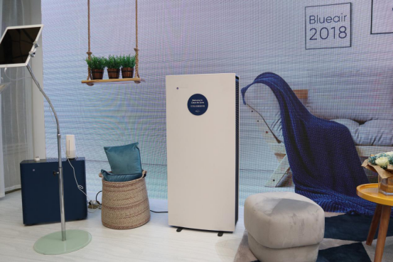 AWE2018展会上-1996年诞生的BLUEAIR大放光彩 AWE2018展会,awe展会,awe blueair,blueair新品,blueair产品介绍